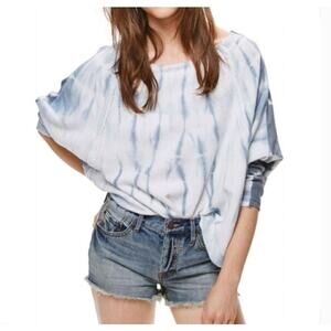 Free People East Meets West Tye-Dye Sweatshirt Size Small